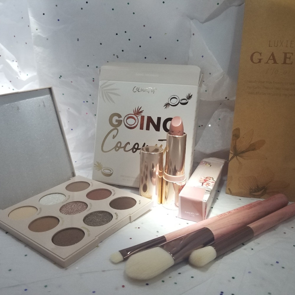 Coloupop Going Coconuts Luxie bundle